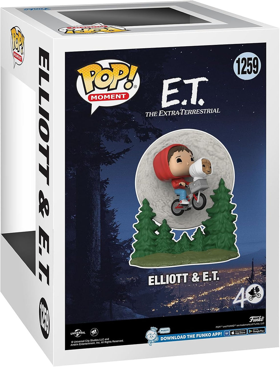 Thumbnail: Funko Pop! Moment: E.T. The Extra-Terrestrial - Elliot and E.T. Flying (Glow in