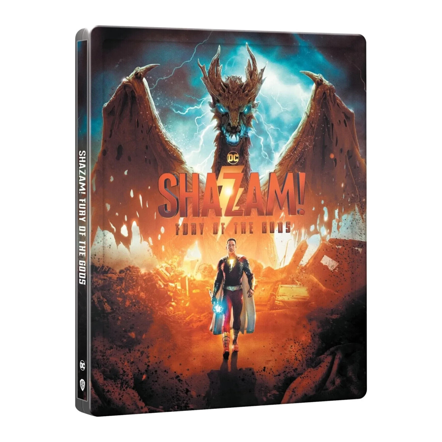 Shazam! Fury of the Gods Steelbook [4K Ultra HD/Blu-ray] (2023) - NEW/SEALED!