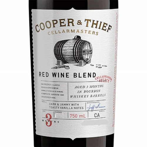 2019 Cooper & Thief Bourbon Barrel Aged Red Blend Vintage Wine Shoppe