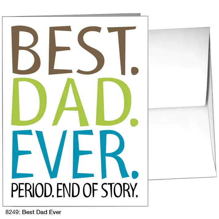 Father's Day Card from Printed Canvas