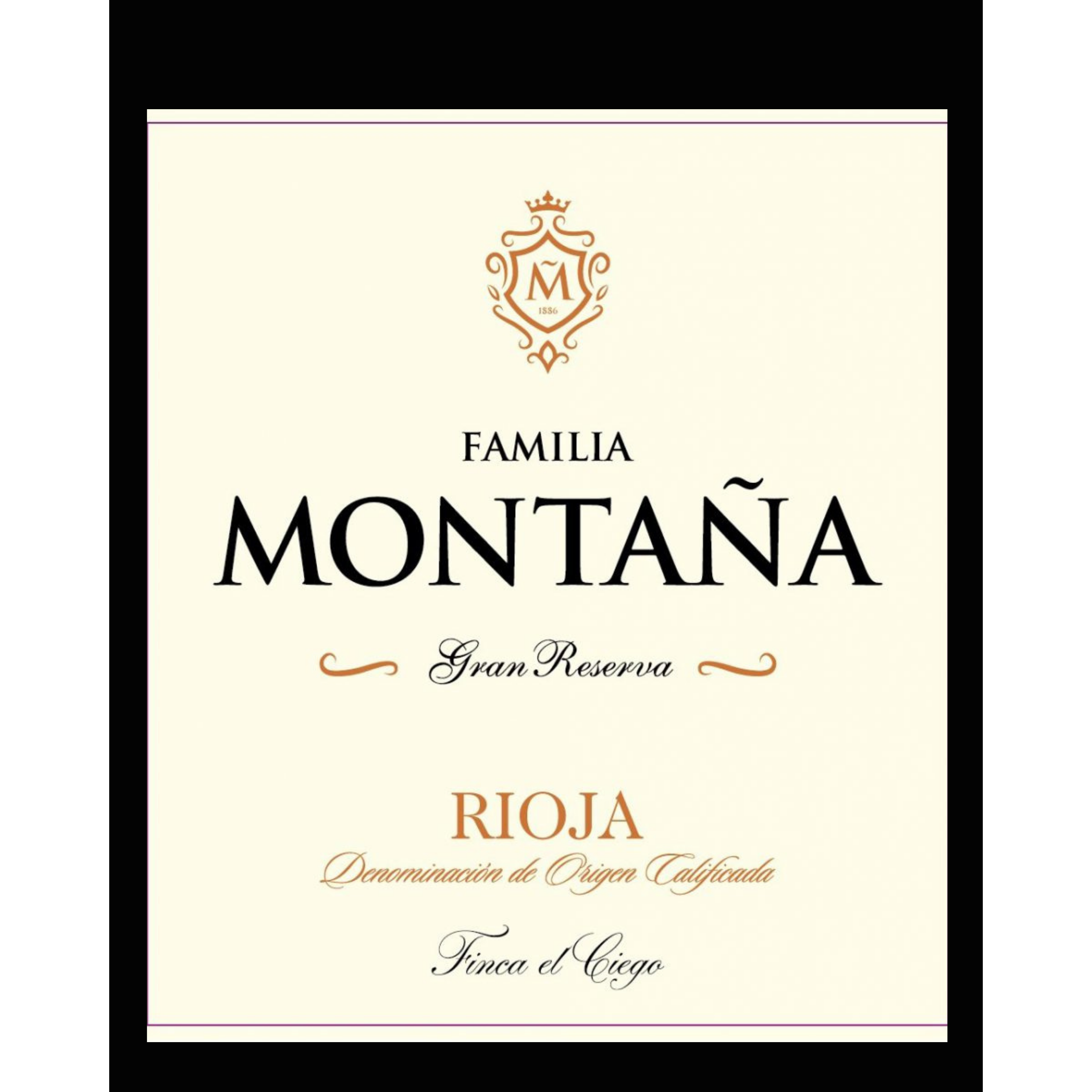 Familia Montana "Finca el Ciego" Rioja Gran Reserva 2015
