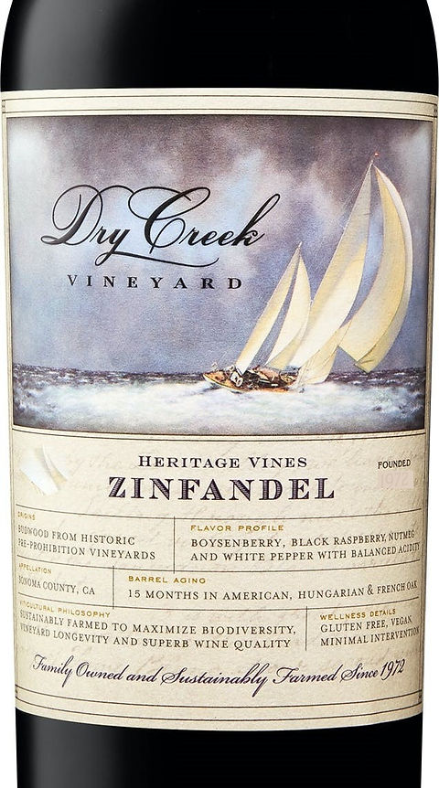2021 Dry Creek Heritage Vines Zinfandel | Vintage Wine Shoppe