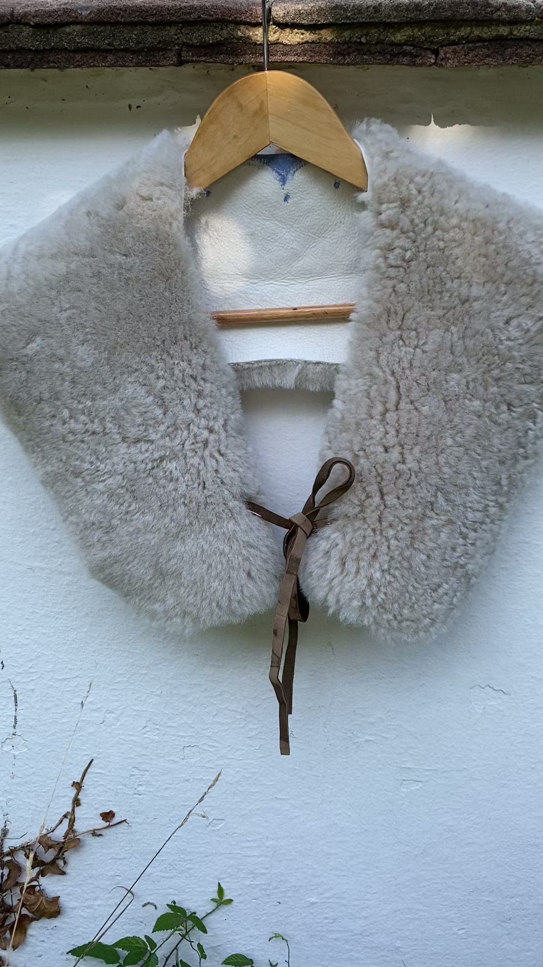 Sustainable Sheepskin Collar