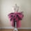 Thumbnail: Hot pink & Black big full tutu High & Low skirt  skirt size 8-20