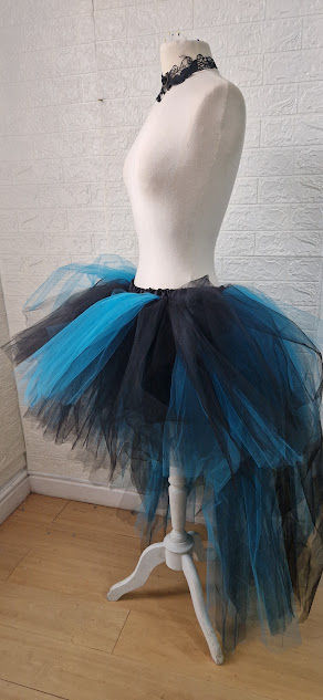 Thumbnail: Black & Cyber Blue tutu Other colours available to choose from