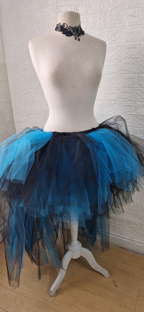 Thumbnail: Black & Cyber Blue tutu Other colours available to choose from