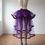 Thumbnail: Tie on soft  Purple Ribbon soft purple Bustle Train Sizes 8-30