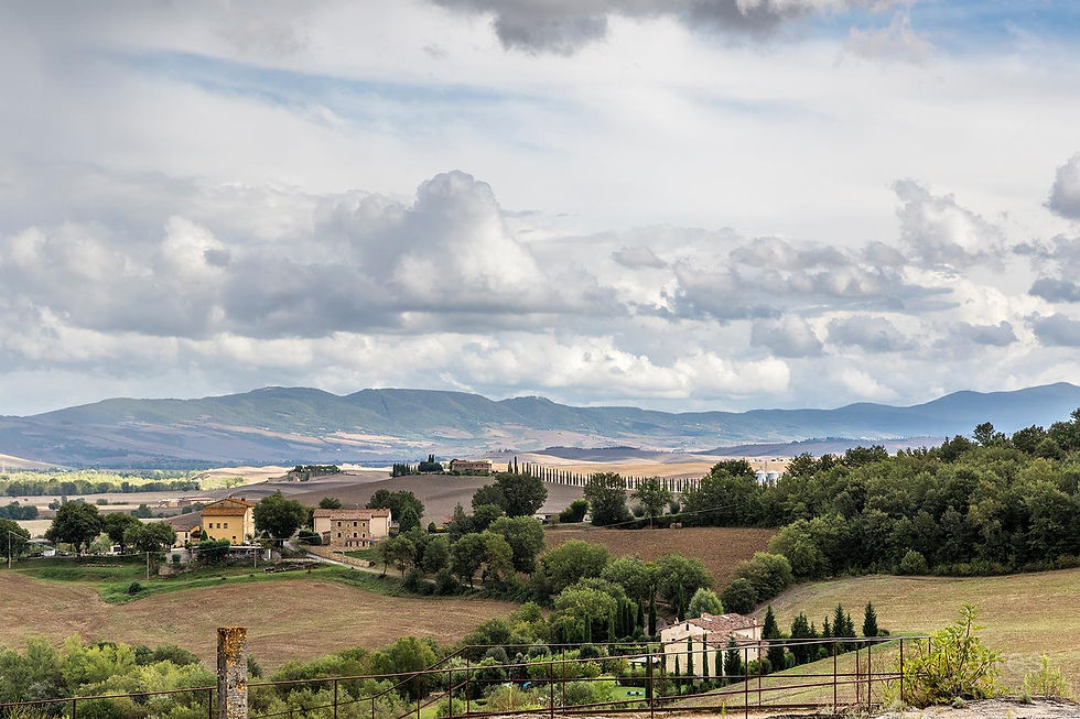 View from Bagno Vignoni