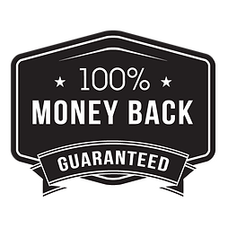 100% Money back guarantee