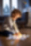 un-bambino-che-mette-insieme-un-puzzle-di-animali-digitali-su-un-concetto-scadente-di-gene