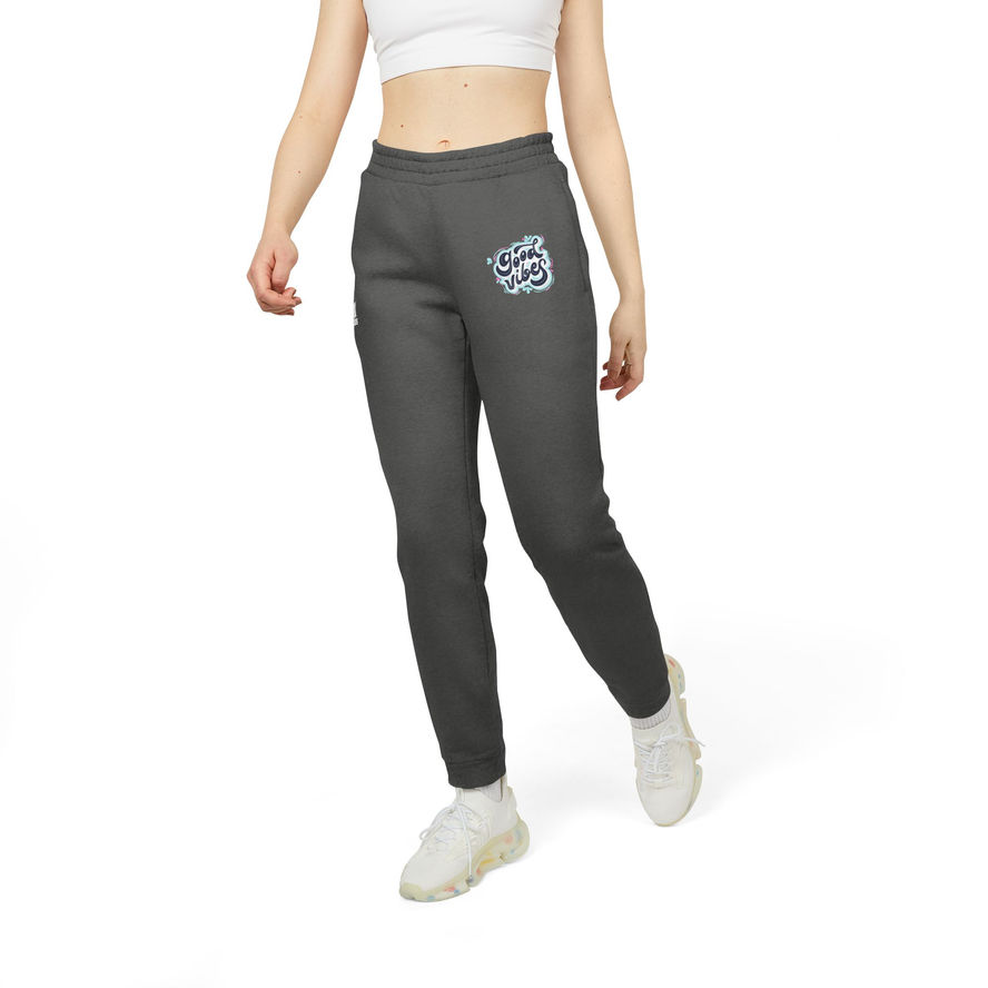 adidas Unisex Fleece Joggers (Good Vibes)