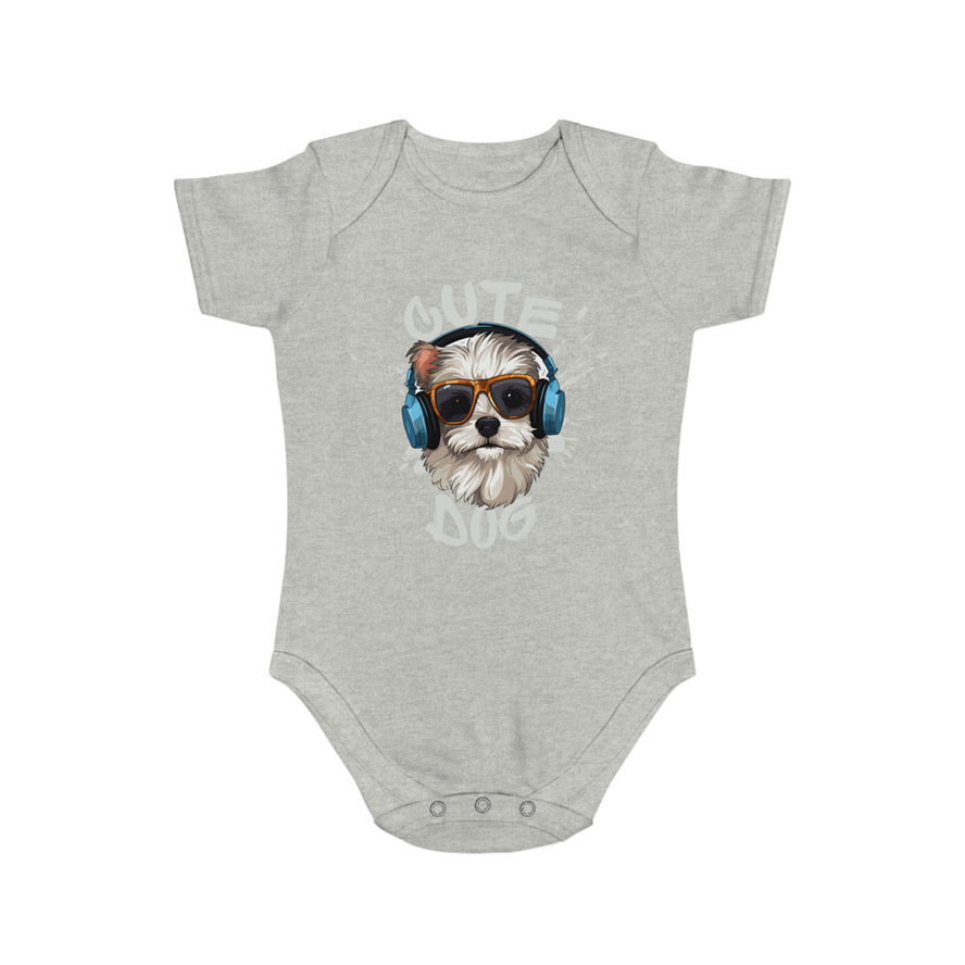 Short Sleeve Baby Bodysuit