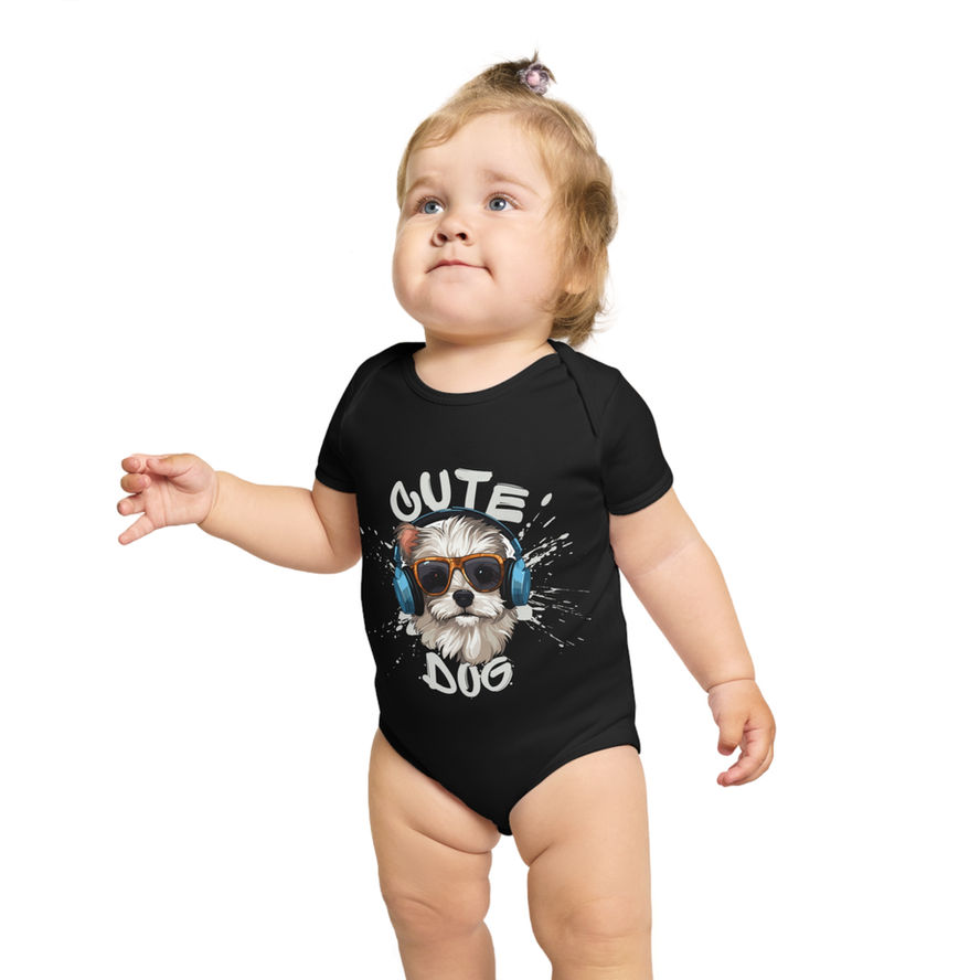 Short Sleeve Baby Bodysuit