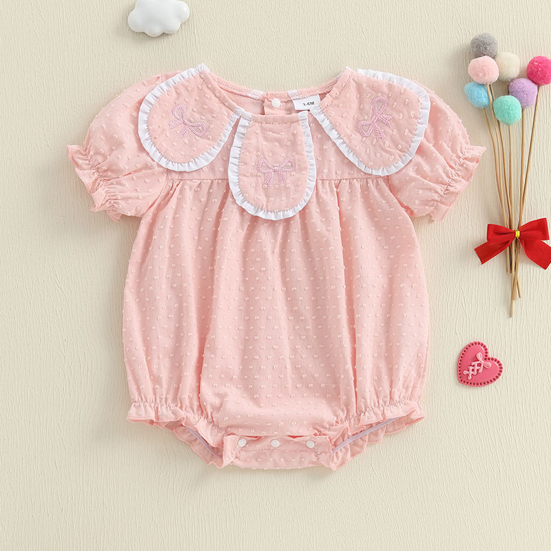 Adorable Toddler Dress with Ruffle Sleeves and Floral Embroidery Detail Perfect