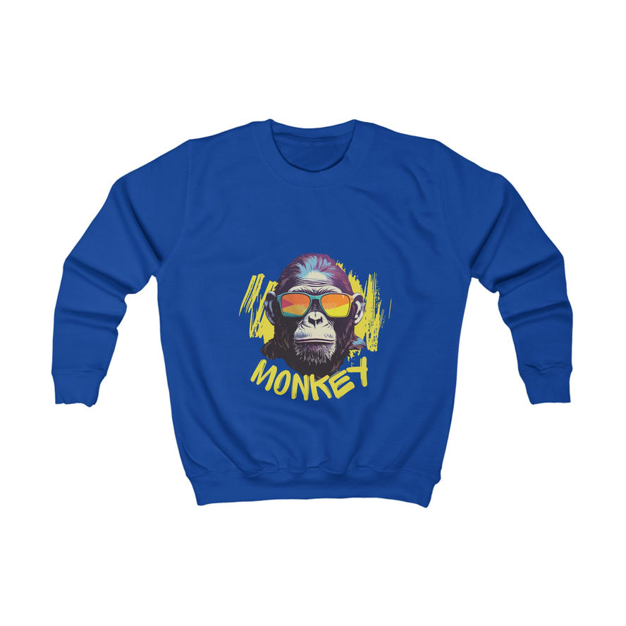 Kids Sweatshirt (Monkey)