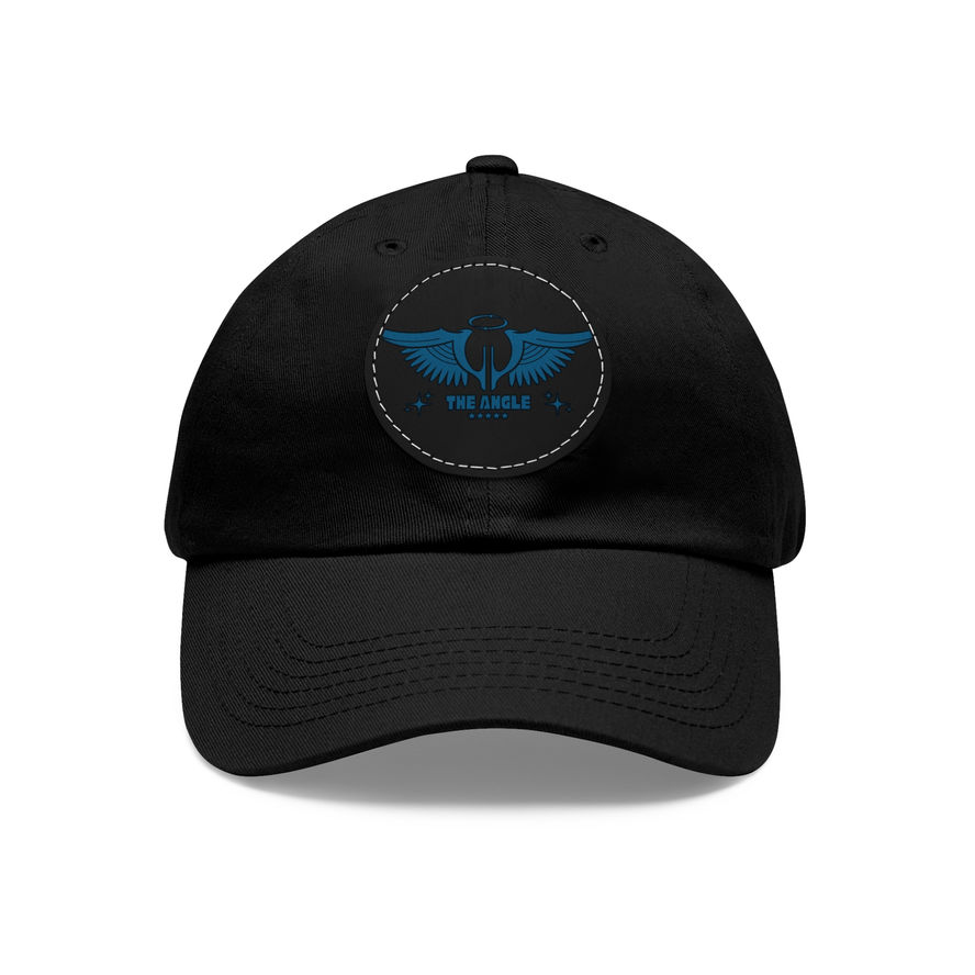 Dad Hat with Leather Patch (Angel)