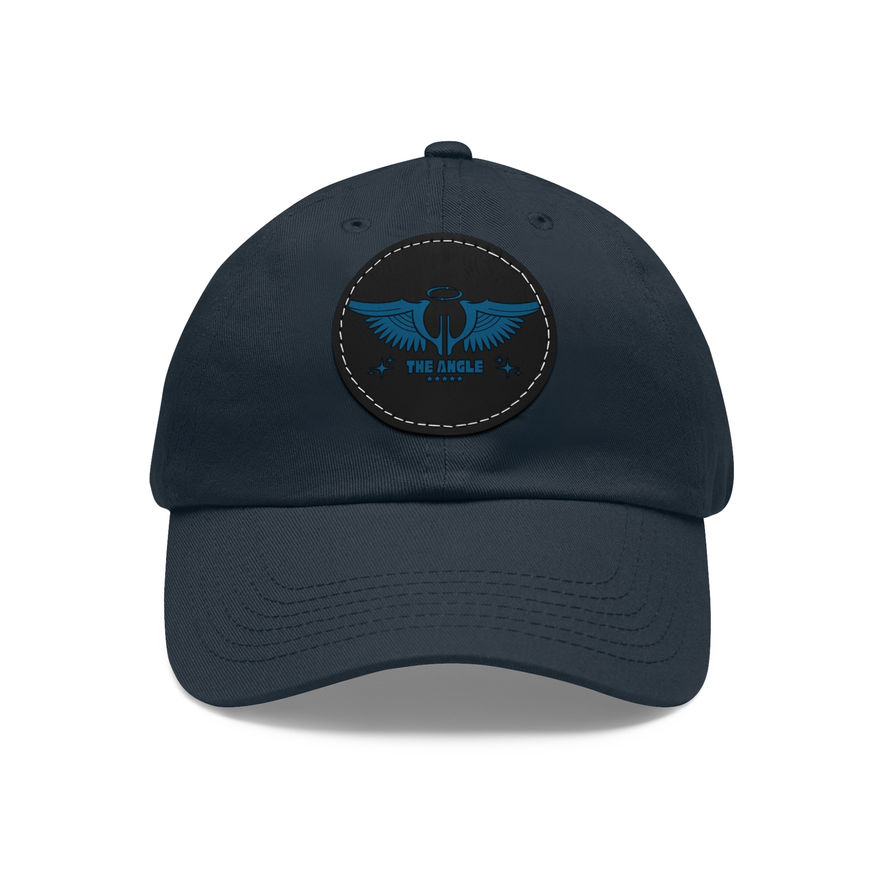 Dad Hat with Leather Patch (Angel)