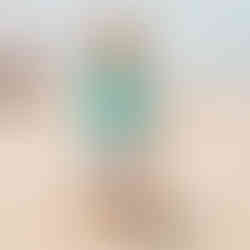 Children s Boys Long Sleeve Swimwear Set with Crab and Stripe Print Zipper Rash