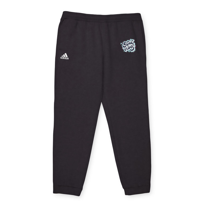 adidas Unisex Fleece Joggers (Good Vibes)