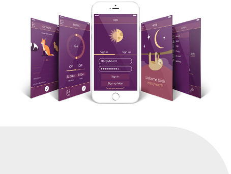 UIUX Design | D2D Sleeping App Design