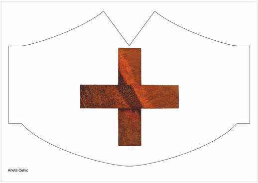 arleta cehic group exhibition poland, masks,