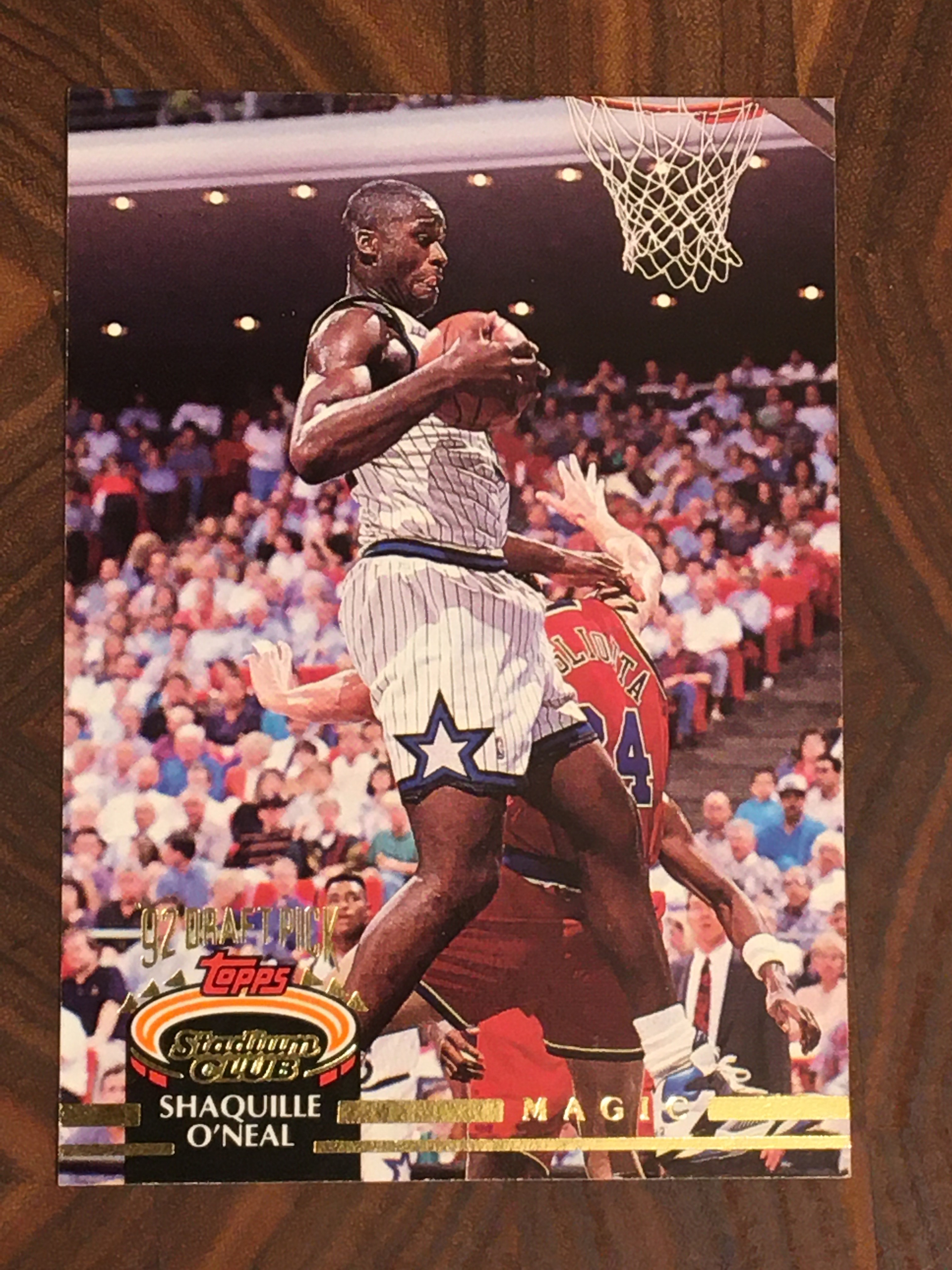 1992-93 Topps Stadium Club NBA Shaquille O' Neal RC #247