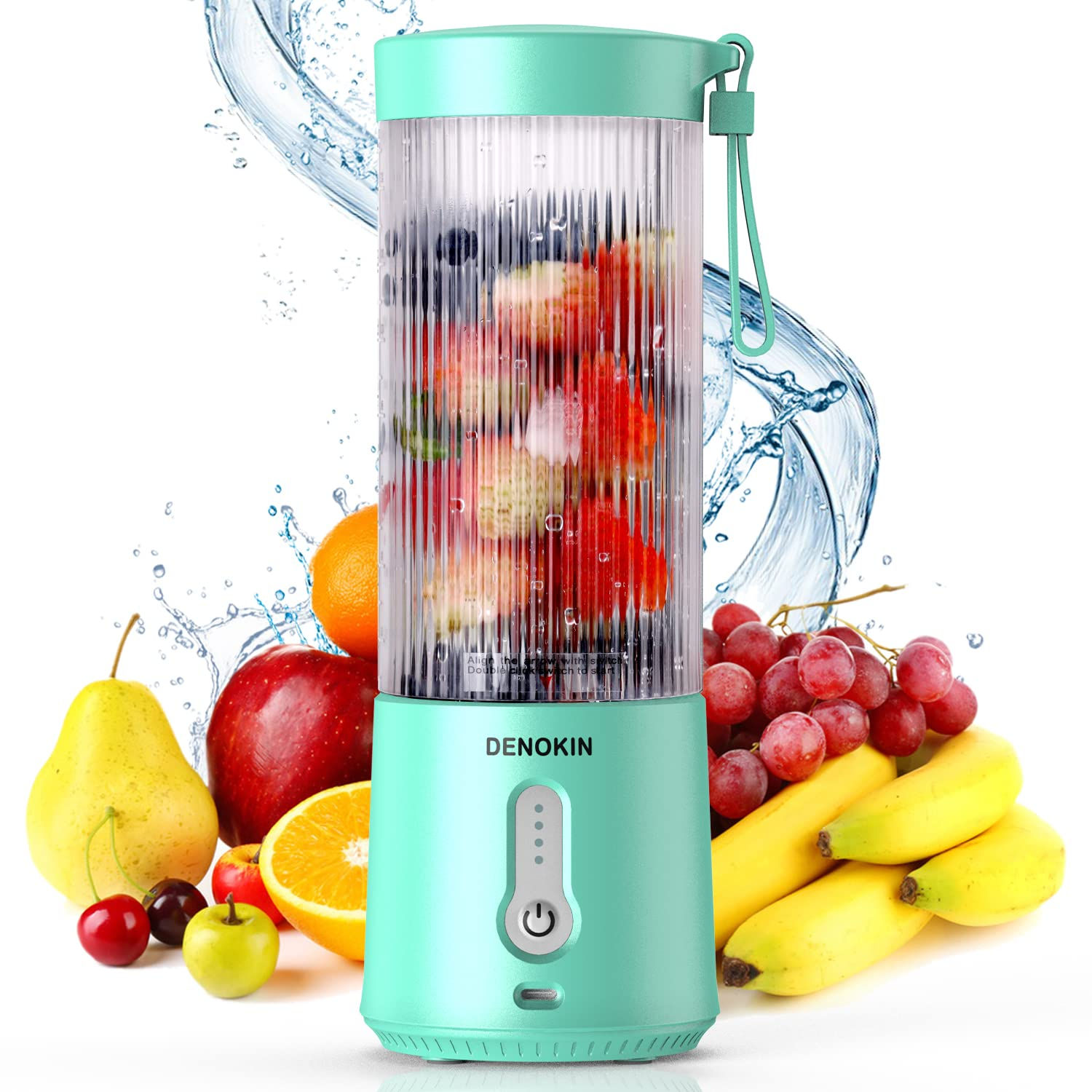 Portable Blender Personal Size Blender for Smoothies and ShakesUSB Rechargeable