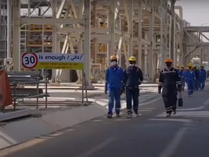 Miran ve Tophane-Kurdamir sahalarında yapılacak doğalgaz ve petrol yatırımlarıyla ilgili IKBY ve ABD'li şirket yöneticileri anlaşma töreninde.