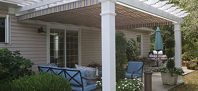 white pergola attached to home.jpg