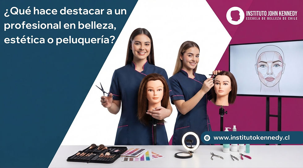 ¿Qué hace destacar a un profesional en belleza, estética o peluquería?