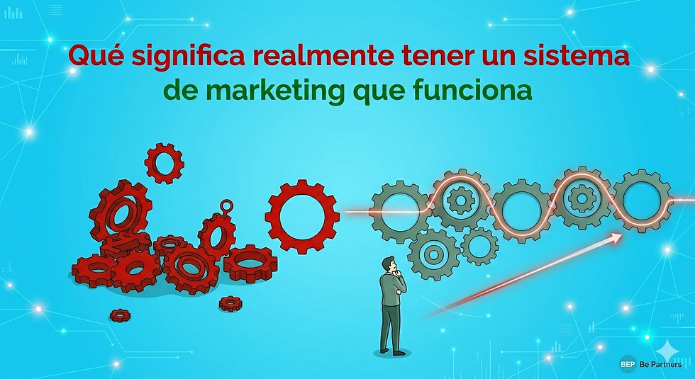 Qué significa realmente tener un sistema de marketing que funciona