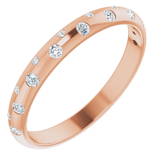 Thumbnail: 14K Gold 1/6 CTW Natural Diamond Anniversary Band