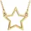 Thumbnail: 14K Yellow Gold Star 16" Necklace