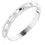 Thumbnail: 14K White Gold 1/6 CTW Natural Diamond Anniversary Band