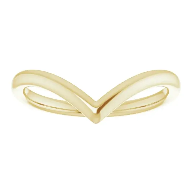Thumbnail: 14K Yellow Gold Contour Band