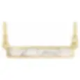 14K Yellow Gold 1/2 CTW Natural Diamond Bar 17" Necklace
