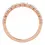 Thumbnail: 14K Rose Gold 1/2 CTW Natural Diamond Tilted Marquise Anniversary Band Top View