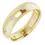 Thumbnail: 14K Yellow Gold 1/3 CTW Round Mens Wedding Band