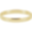 14K Yellow Gold 8 mm Half Round Bangle 7 3/4" Bracelet