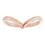 Thumbnail: 14K Rose Gold Contour Band