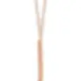 14K Rose Gold 1/6 CTW Natural Diamond V 18" Necklace