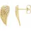 Thumbnail: 14K Yellow Gold .07 CTW Natural Diamond Angel Wing Earrings