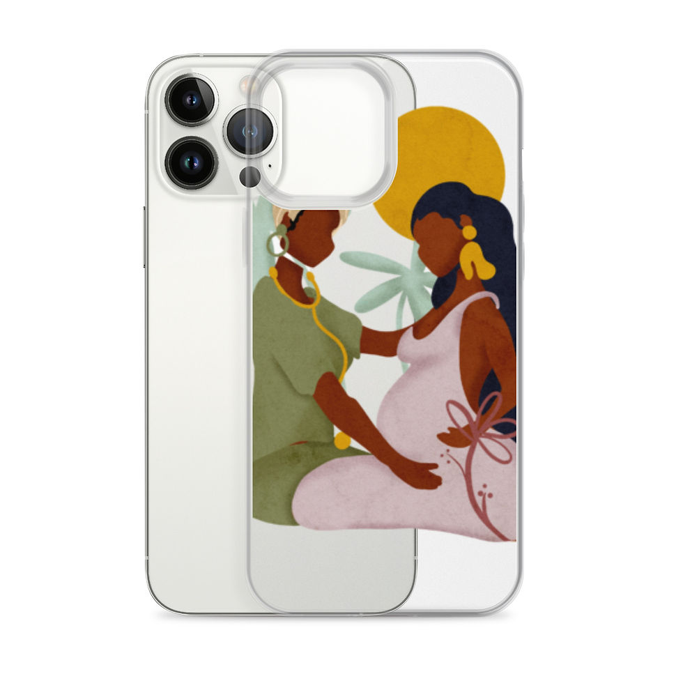 Thumbnail: Flourished Clear Case for iPhone®