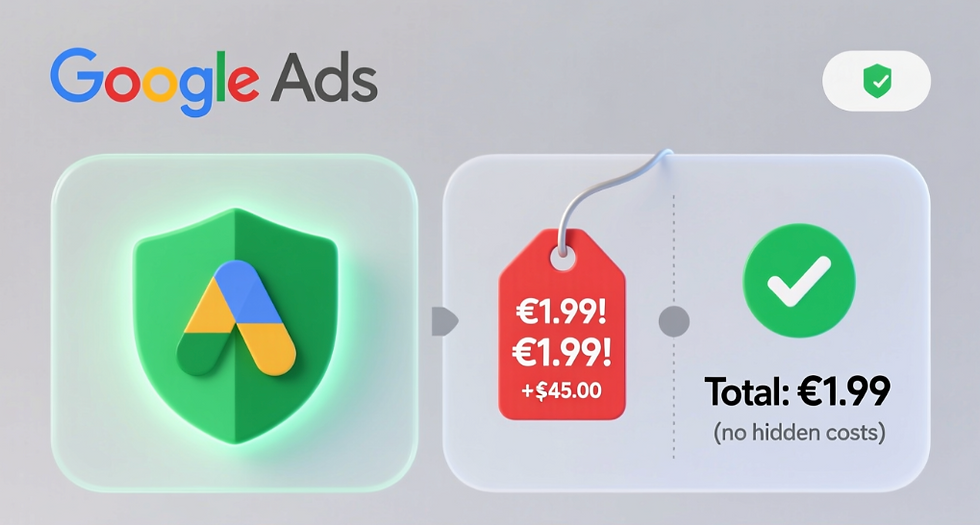 Neue Google Ads-Richtlinien für mehr Preis-Transparenz