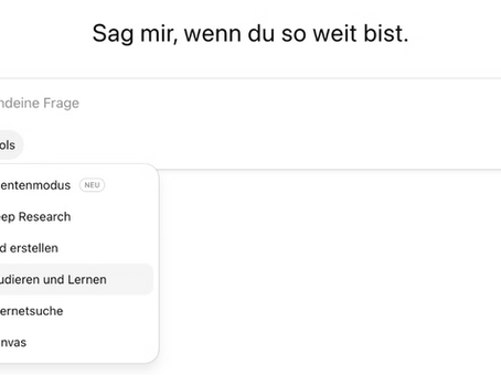 ChatGPT Study Mode: KI-Coach fürs Lernen