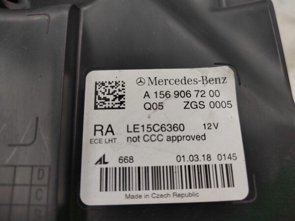 Thumbnail: MERCEDES BENZ GLA-CLASS W156 2018-2020 LED R.H.S HEADLIGHT ASSEMBLY
