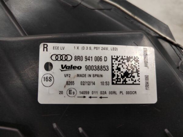 Thumbnail: AUDI Q5 2012-2016 XENON R.H.S HEADLIGHT ASSEMBLY
