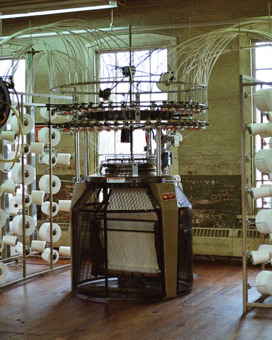 Knitting Machine at the PA Mill