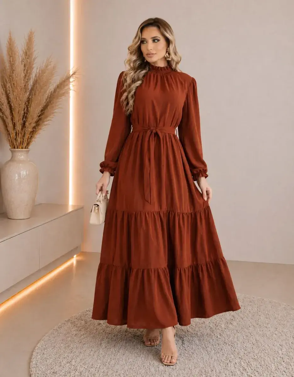 Miniatura: Vestido Longo Feminino Festa Elegante Premium