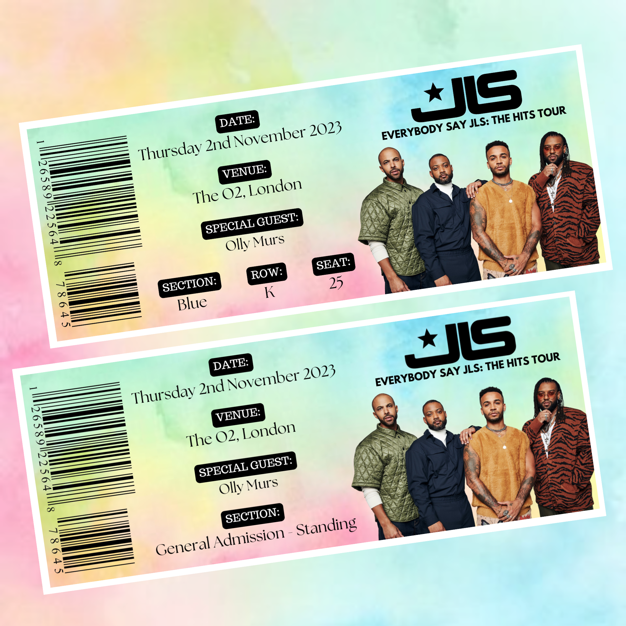 "Everybody in love tour" 2023 Memento ticket